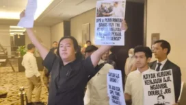 Serangan Air Keras Aktivis KontraS, Ancaman Baru Pembela HAM (foto kompas)