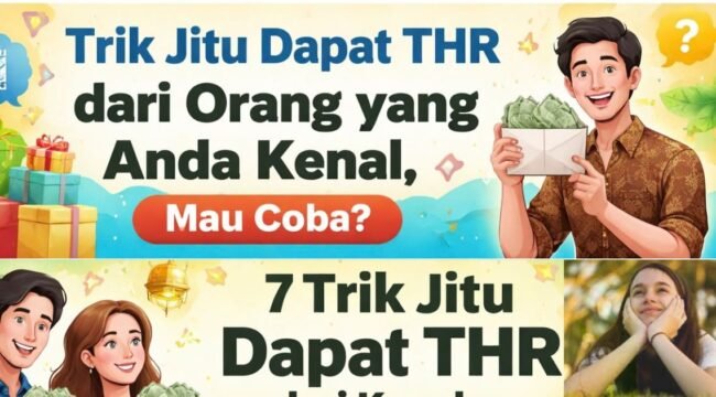 Trik Jitu Dapat THR dari Orang yang Anda Kenal, Mau Coba?