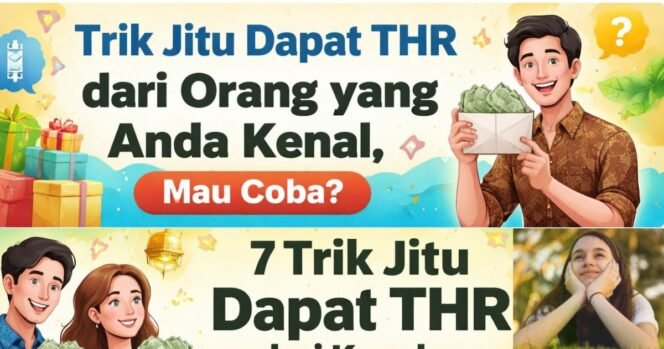 
Trik Jitu Dapat THR dari Orang yang Anda Kenal, Mau Coba?