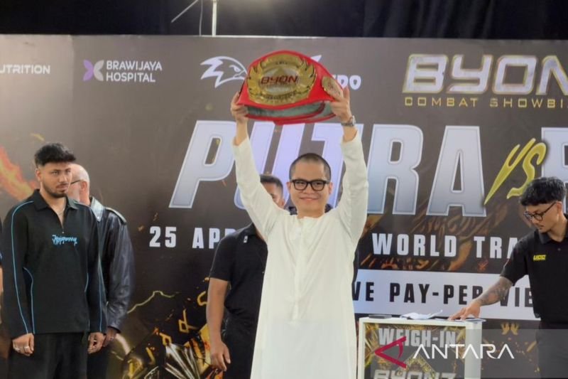 Ronal Siahaan vs Putra Abdullah berebut gelar Byon Kickstriking Asia