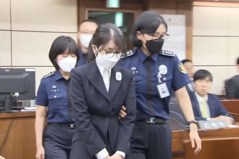 Vonis banding, istri eks Presiden Korsel dihukum 4 tahun