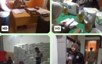 Pembagian Bantuan Pangan di Desa Sirnajaya Disambut Bahagia oleh 1.141 KPM