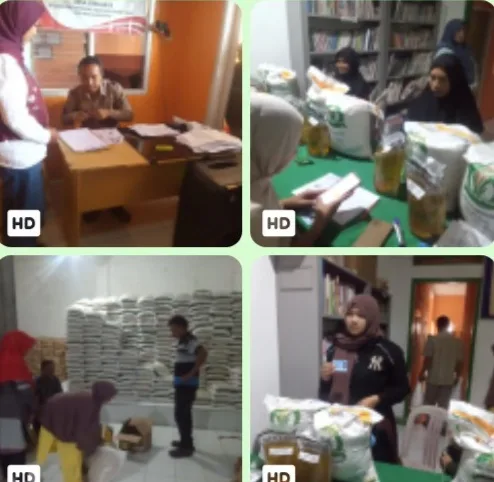 Pembagian Bantuan Pangan di Desa Sirnajaya Disambut Bahagia oleh 1.141 KPM