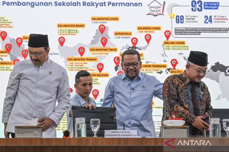 Badan Komunikasi Pemerintah gelar jumpa pers perkembangan PHTC